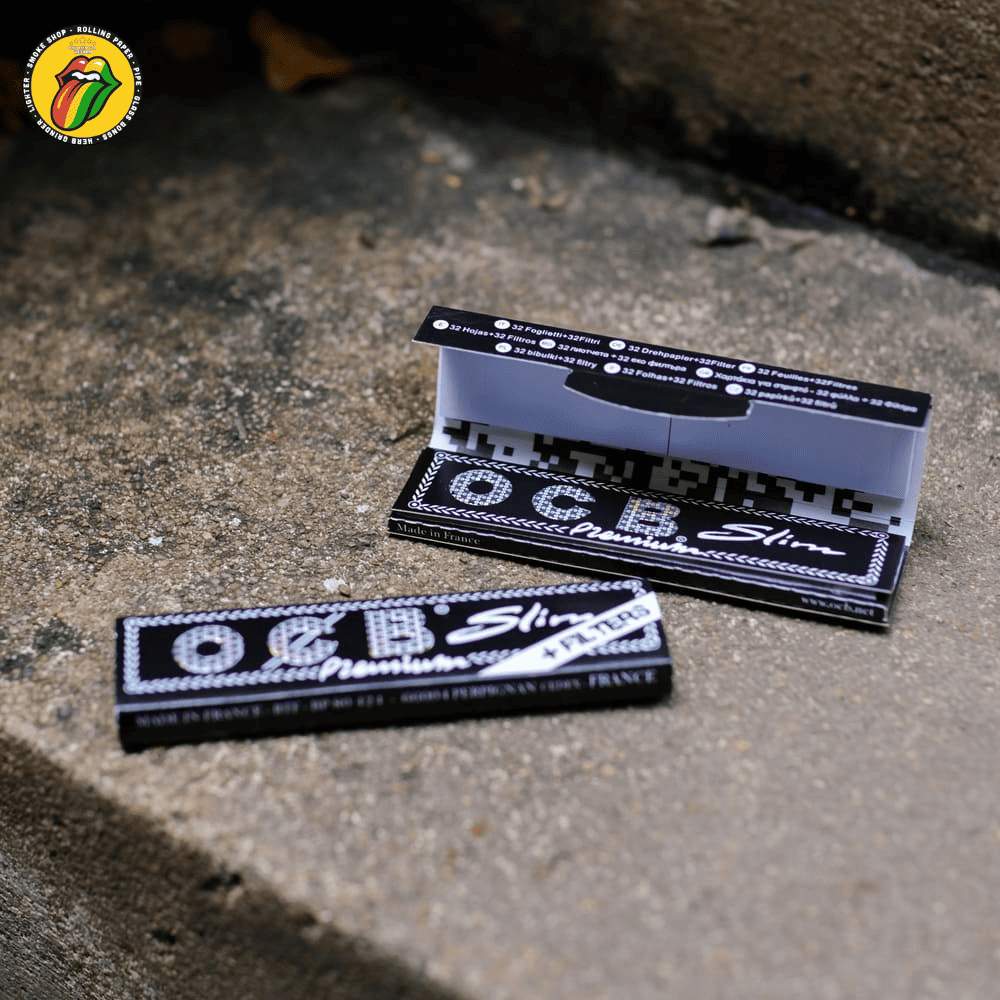 Giấy Cuốn OCB Đen 110mm & Filter tips