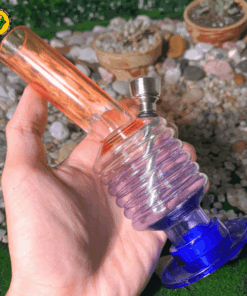 Điếu Cày Nhựa Rainbow | Acrylic Bong - BN15