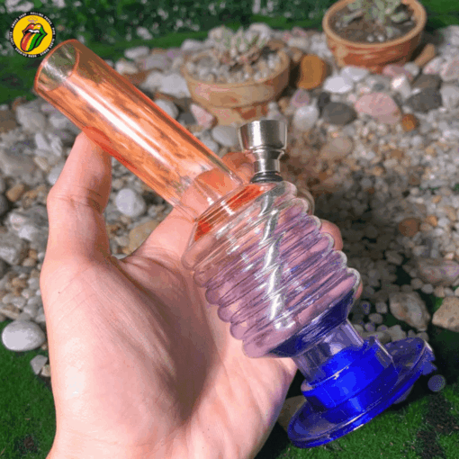 Điếu Cày Nhựa Rainbow | Acrylic Bong - BN15