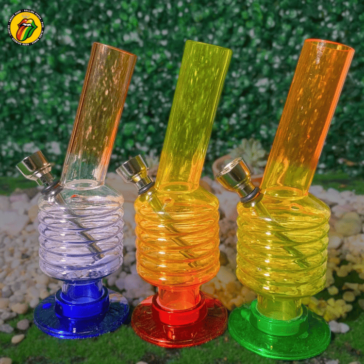 Điếu Cày Nhựa Rainbow | Acrylic Bong - BN15