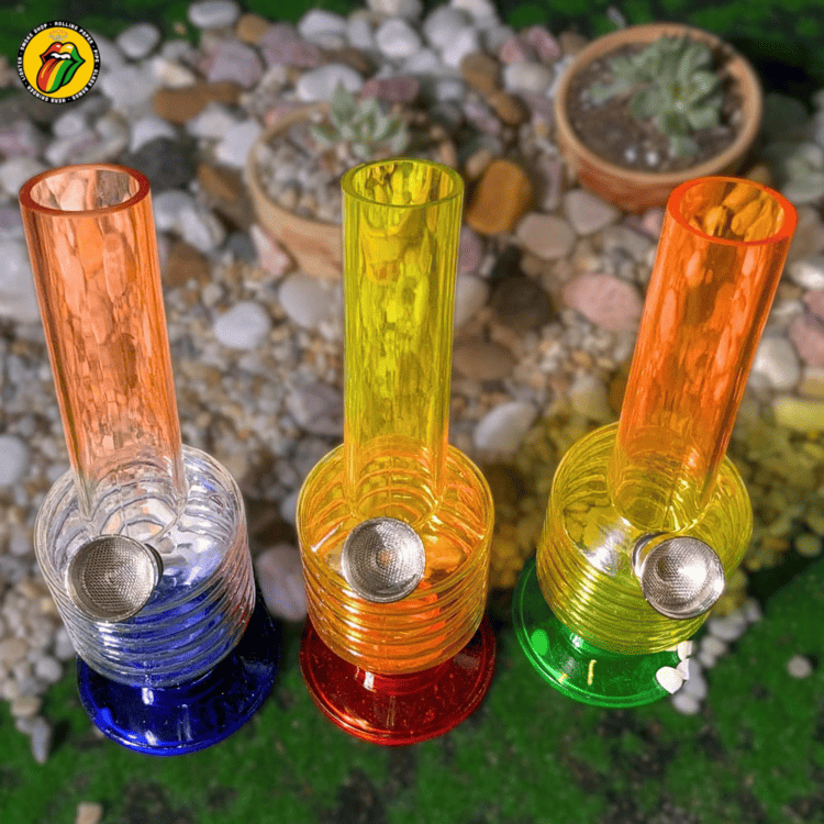 Điếu Cày Nhựa Rainbow | Acrylic Bong - BN15