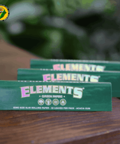 Giấy Cuốn Elements Green Kingsize Slim - GC118