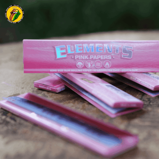 Giấy Cuốn Elements Pink Kingsize Slim - GC119