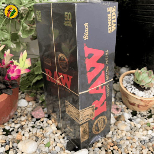 Giấy Cuốn RAW Black Natural Single Wide - GC116