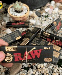 Giấy Cuốn RAW Black Natural Single Wide - GC116