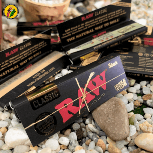 Giấy Cuốn RAW Black Natural Single Wide - GC116