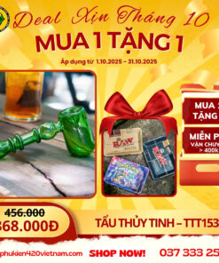 Tẩu Thủy Tinh Gasby - TTT153