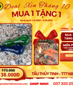 Tẩu Thủy Tinh Fussy - TTT168