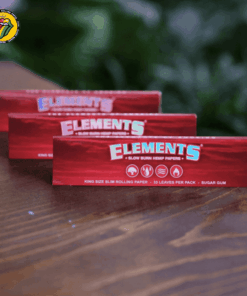 Giấy Cuốn Elements Red Kingsize Slim - GC117