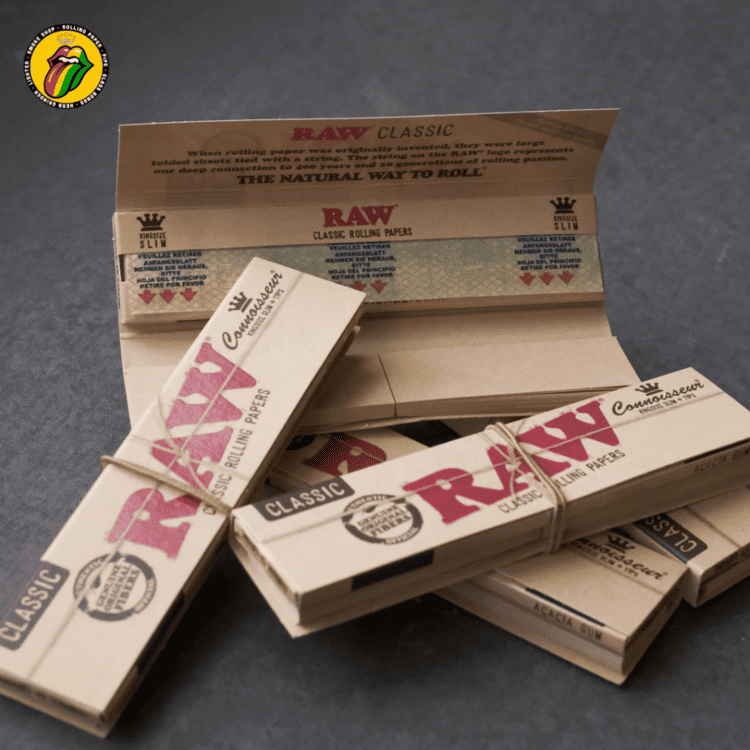 Giấy Cuốn Raw Connoisseur Classic Kingsize & Filter Tips - GC136