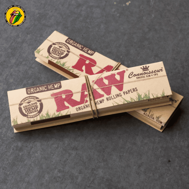 Giấy Cuốn Raw Organic Connoisseur Kingsize & Filter Tips - GC137