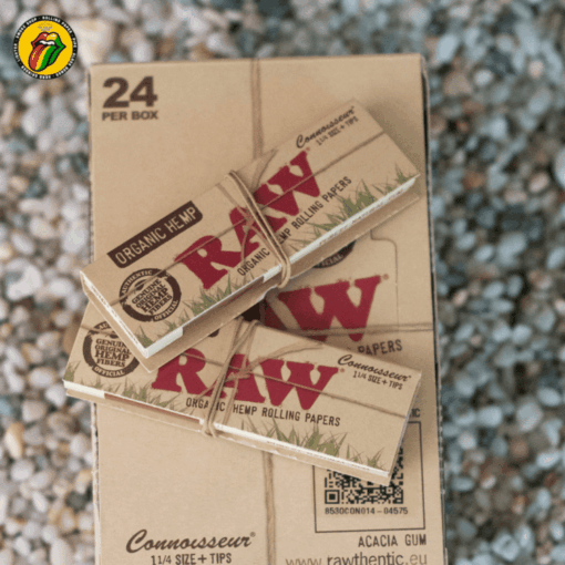 Giấy Cuốn Raw Organic Connoisseur 1-1/4 Kèm Tips - GC139