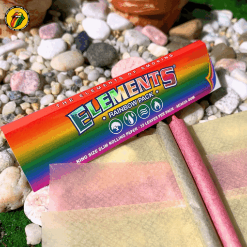 Giấy Cuốn Elements RAINBOW Kingsize Slim - GC162