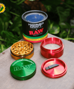 Hammercraft x RAW 4-Piece Grinder - XS189 & XS190