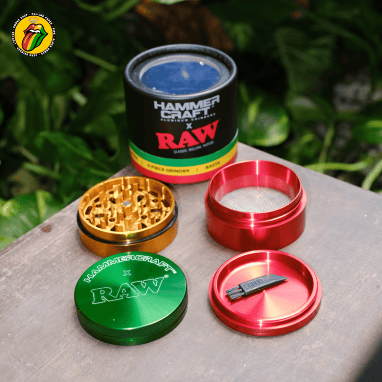 Hammercraft x RAW 4-Piece Grinder - XS189 & XS190