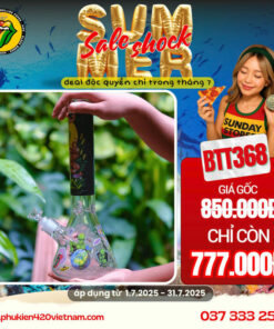 Điếu Cày Thủy Tinh Vivid - BTT368