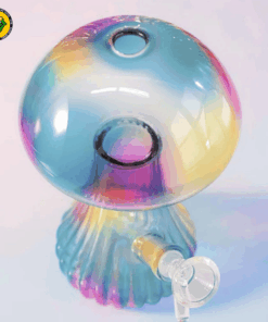 Điếu Cày Thủy Tinh Aurora Shroom - BTT723