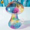 Điếu Cày Thủy Tinh Aurora Shroom - BTT723
