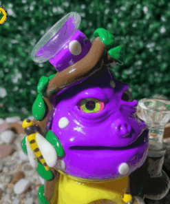 Điếu Cày Thủy Tinh Purple Shroom - BTT725