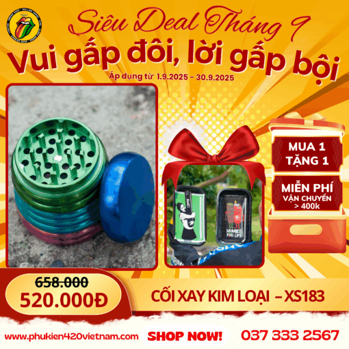 Cối Xay Kim Loại Slinky - XS183