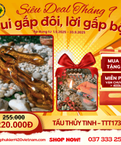 Tẩu Thủy Tinh Amber - TTT173